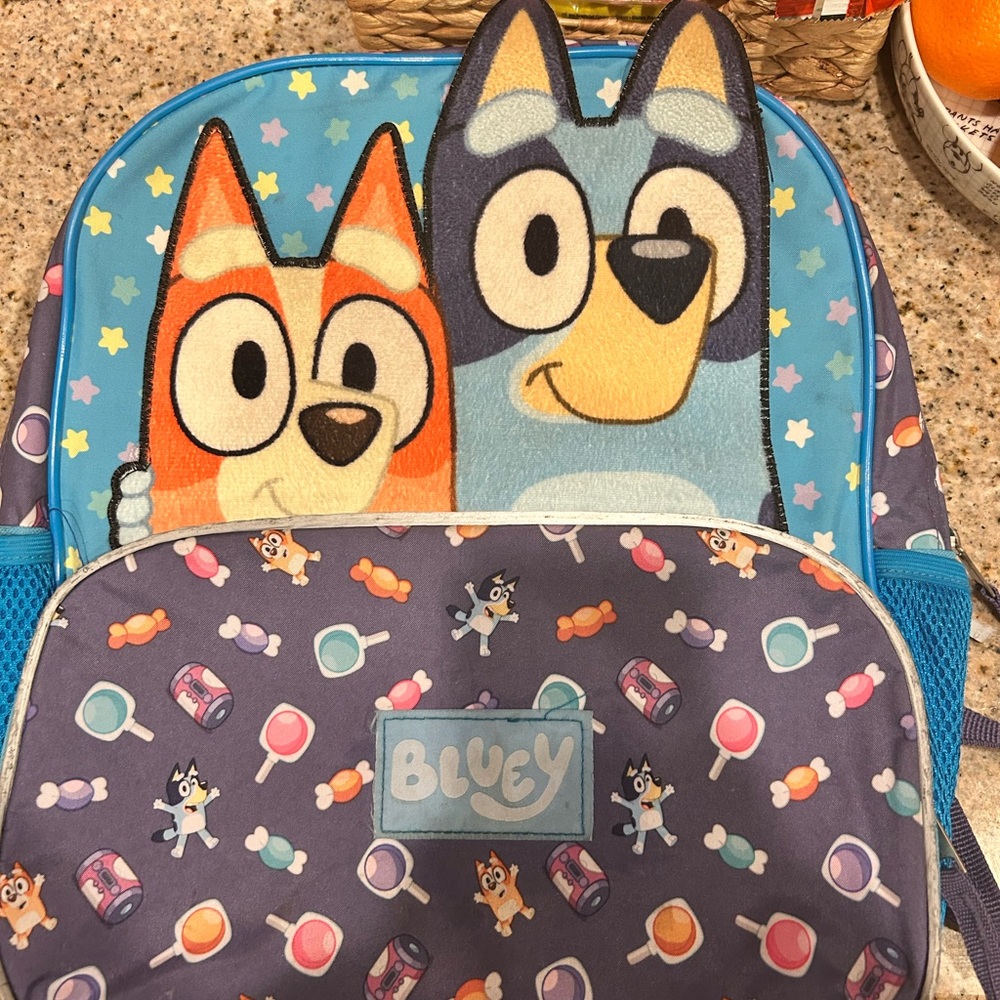 Target Bluey And Bingo Kids 14” Backpack Adorable Preschool School Kindergarten - Picture 2 of 9